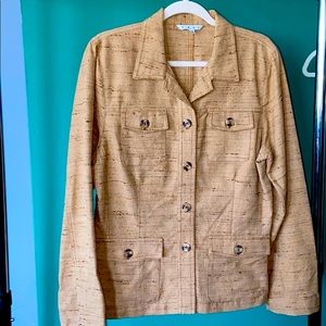 CAbi tan jacket top